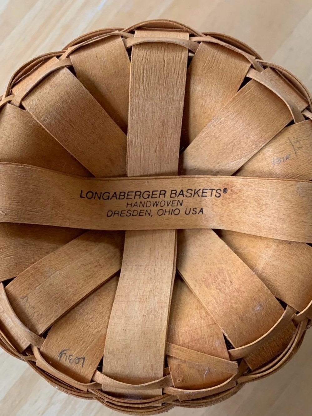 Longberger classic fruit basket - Picture 5 of 10